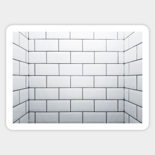 Subway tile (white) Sticker